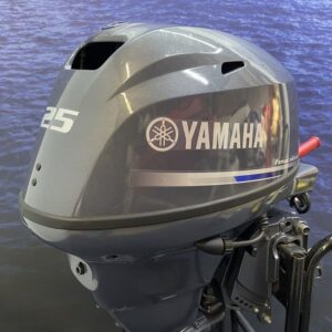 2019 Yamaha 25 HP 4-Stroke Short Shaft Tiller Outboard Motor - Alpha Marine Outboards