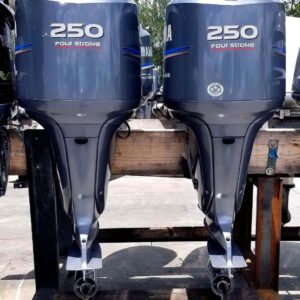 Twin 2006 Yamaha 250 HP 4-Stroke 25" Outboard Motors - Alpha Marine Outboards