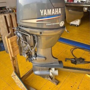 2002 Yamaha 50 HP 4-Stroke Remote Controls Outboard Motor - Alpha Marine Outboards