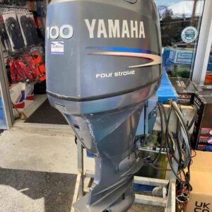 2003 Yamaha 100 HP 4-Stroke 20" Shaft Outboard Motor - Alpha Marine Outboards
