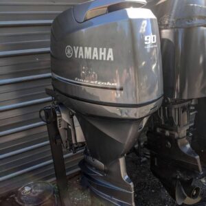 2010 Yamaha 90 HP 4-Stroke 20'' Shaft Outboard Motor - Alpha Marine Outboards