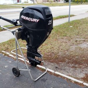 2013 Mercury 25 HP 4-Stroke 25" Shaft Tiller Motor - Alpha Marine Outboards